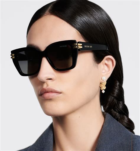 dior signature 01 eyeglasses|DiorOblique S1I Transparent Black Square Sunglasses .